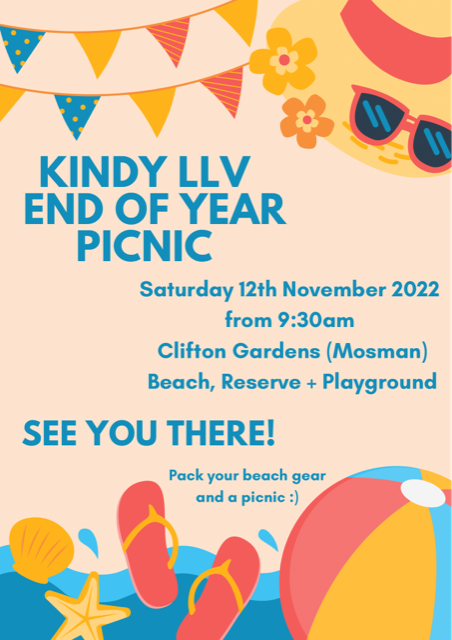 Kindy - End of Year Picnic - Friends Of The Village